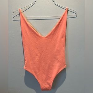 Double sided V-Neck One Piece. Size S.